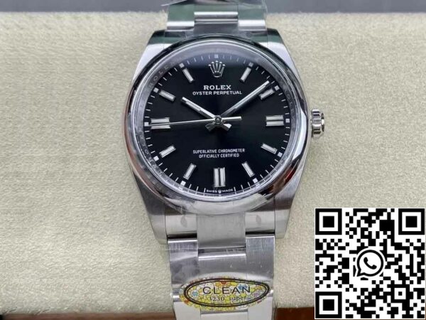 2 65 e51625ca b575 4a2a 9f08 78665f7a8c98 Rolex Oyster Perpetual M126000-0002 36MM 1:1 Best Edition Clean Factory Fekete számlap tiszta gyári számlap