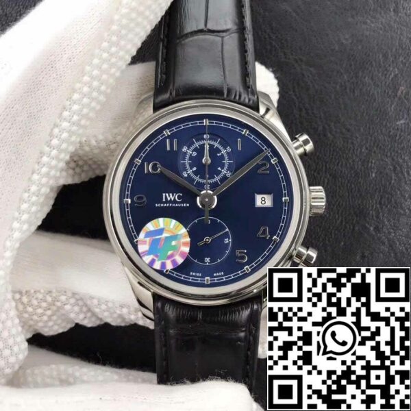 2 66 517e997b b64c 4925 a7ba c0843e2b297b IWC Portugieser IW390303 1:1 Best Edition ZF Factory Blue Dial