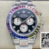 2 66 c2df6379 4002 4af8 9b39 717d08825be3 Rolex Daytona Cosmograph 116599 RBOW 1:1 Best Edition JH Factory Quadrante Nero