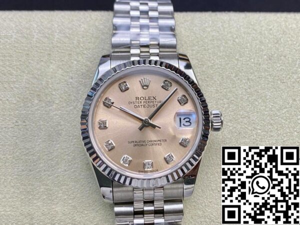 2 67 600fbe17 31fc 41fc 9c9d 0fc6739833f8 Rolex Datejust 31MM 1:1 Best Edition EW Factory rozsdamentes acélból készült Rolex Datejust 31MM 1:1 Best Edition EW Factory