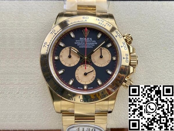 2 67 e999b0d6 d77c 4c15 a87a 06247feb8a86 Rolex Cosmograph Daytona M116508-0009 1:1 Best Edition Schone Fabrieks Zwarte Wijzerplaat