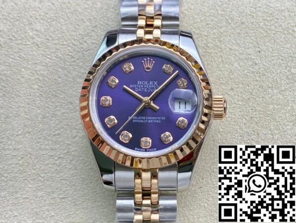 2 68 Rolex Datejust M279171-0015 28MM 1:1 Best Edition BP Factory Quadrante viola