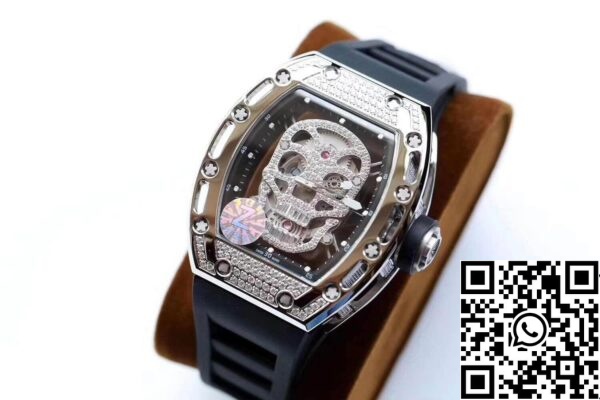 2 684 Richard Mille RM052 Z Factory 1:1 Best Edition Swiss ETA6T51 black strap