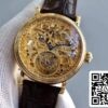 2 68 269f1ab4 e695 45df 8beb 0cc4d2d15790 Patek Philippe Tourbillon P83000 1:1 Mejor Edición Oro Amarillo Tourbillon Suizo