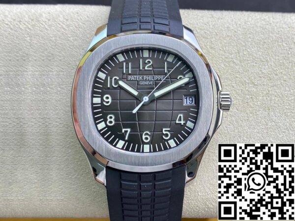 2 68 3cd288a6 d6fe 4bc8 8097 7748081b730f Patek Philippe Aquanaut 5165A 38MM 1:1 Best Edition ZF Factory Black Dial