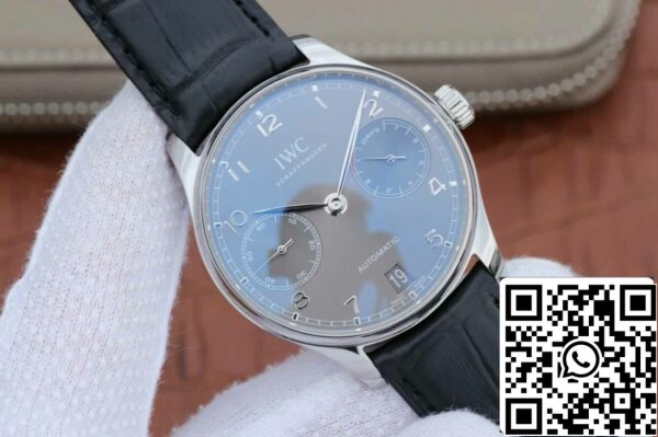 2 68 2 68 8022D9D9DC Ed85 478F B65D 1b89ea2D4242e3 IWC البرتغالية IWC Portuguese IW500705 1:1 Best Edition ZF Factory V5 مينا رمادي فاتح