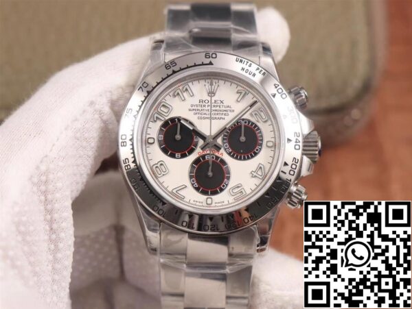 2 68 cef3927a 025d 47cb b2d5 baf0a90c3fdf Rolex Daytona Cosmograph 116509 1:1 Best Edition JH Factory 18K Valkokulta