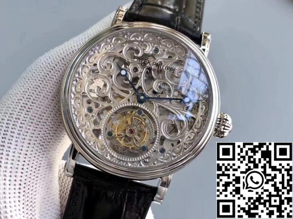 2 69 11a61ac2 f87b 47cd be78 554081efae3d Patek Philippe Tourbillon P83000 1:1 Best Edition Silver Dial Swiss Tourbillon