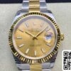 2 69 a7c0ca7d 422d 4e2a 85a9 6da53081511c Rolex Datejust M126333-0009 1:1 Best Edition EW Factory Quadrante Champagne