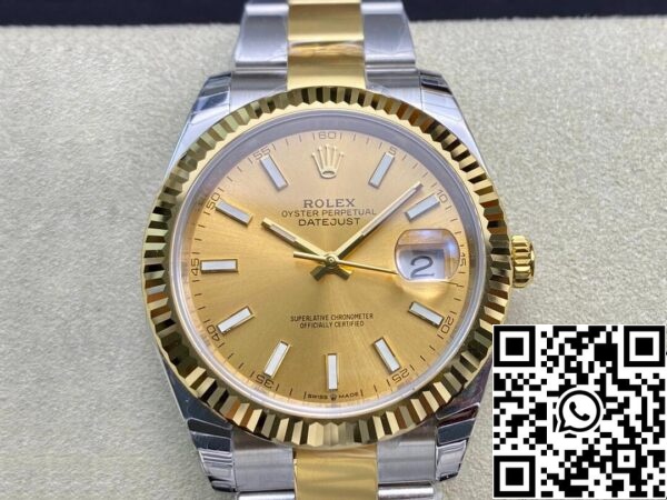 2 69 a7c0ca7d 422d 4e2a 85a9 6da53081511c Rolex Datejust M126333-0009 1:1 Best Edition EW Factory pezsgő számlapja