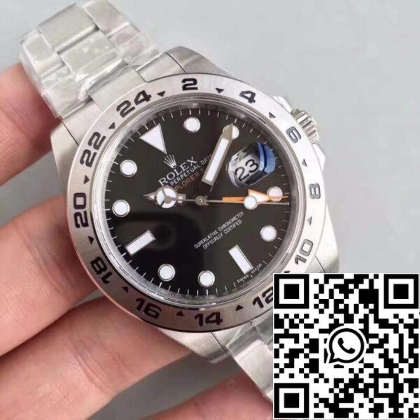 2 69 f7a653c5 dfd3 4877 b852 f3a9374437ed Rolex Explorer II 216570 Noob Фабрика V7 Мъжки часовници 1: 1 Най-доброто издание швейцарски ETA3187 Black Dial