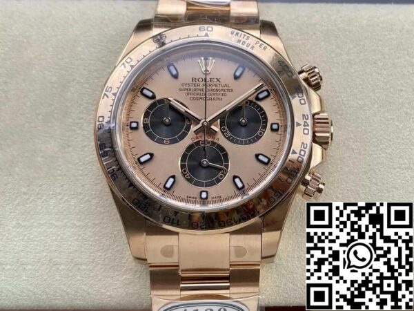 2 6 07eede87 d65e 45ae b8a5 254df42212ea Rolex Cosmograph Daytona M116505-0009 1:1 Meilleure édition Clean Factory Or rose