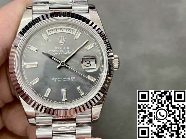 2 6 40cc1079 ce12 4f6f 808f 24d2bf51ca3e Rolex Day Date 228238 1:1 Best Edition GM Factory V2 Έκδοση με αντίβαρο 167 γραμμάρια