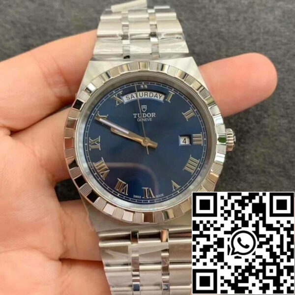 2 6 41b5c7f6 03a8 48ff a6a0 2a65d505b2c0 Replica Tudor Royal M28600-0005 dag datum V7 Factory Blue Dial