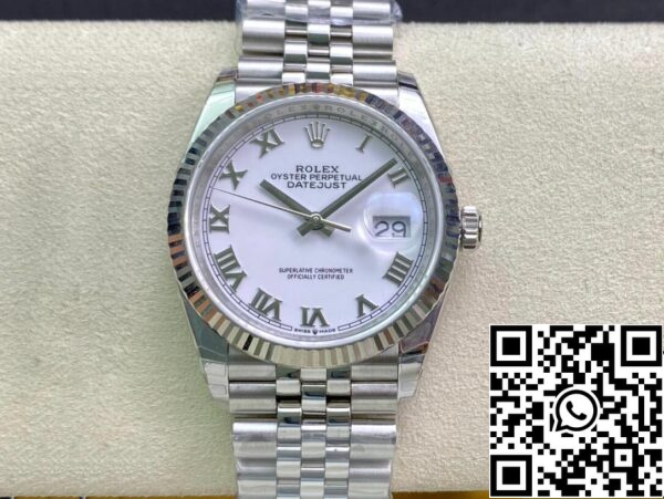 2 6 8a888ba6 3ea6 4b3e 96bb f916a07e0fad Rolex Datejust M126234-0025 1:1 Best Edition EW Factory White Dial