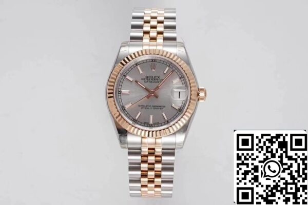 2 6 d67aefe0 72d5 46a3 b60b c2b557035adb Rolex Datejust m278271 1:1 Най-добро издание GS Фабрика розово злато