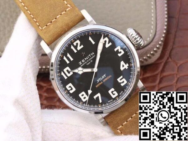 2 706 Zenith Pilot 03.2430.3000/21.C738 XF Factory 1:1 Best Edition Swiss ETA2824-2