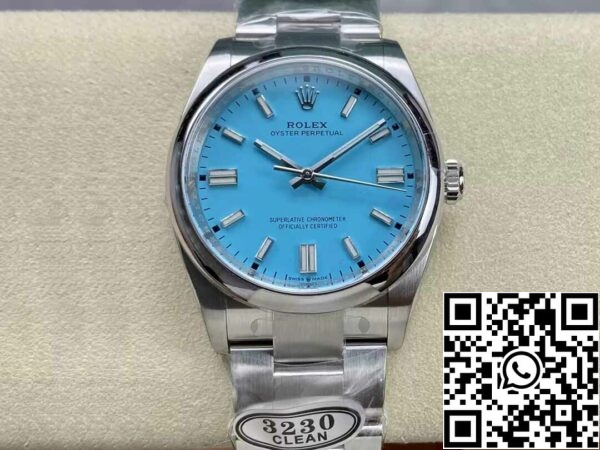 2 70 66f7cac0 3b91 4ebe 897a 6b1a230e9fc8 Rolex Oyster Perpetual M124300-0006 41MM 1:1 Best Edition Clean Factory Tiffany Quadrante Blu