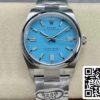 2 70 bae75547 9fca 4510 9a9e 87211aaaf60a Rolex Oyster Perpetual M126000-0006 36MM 1:1 Best Edition Clean Factory Turkosblå urtavla