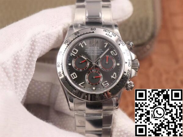 2 70 daaf73e2 6c34 40da 9a72 ca2e6d27c99d Rolex Daytona Cosmograph 116509 1:1 Best Edition JH Fabriek Zwarte Wijzerplaat