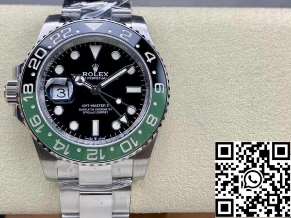 2 71 Rolex GMT Master II M126720VTNR-0001 1:1 Beste Editie C+ Fabriek Zwarte Wijzerplaat