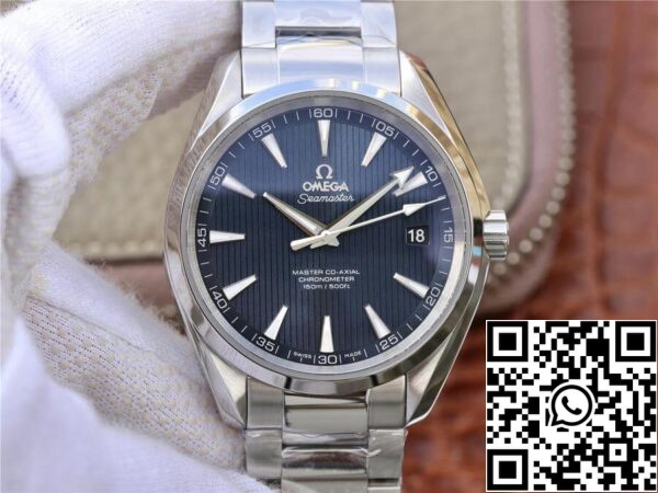 2 71 1a9828fc 8c3f 4a4d 8839 8deaf8b3d437 Omega Seamaster 231.10.42.21.03.001 1:1 Best Edition VS Factory Quadrante blu