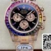 2 72 535d77de 3939 45b5 a0ad 94b7026d17ba Rolex Daytona 116595 RAINBOW Oro Rosa 1:1 Migliore Edizione IPK Fabbrica Oro Rosa