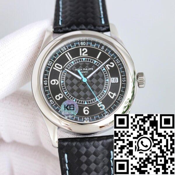 2 72 63649f93 5ce6 48f9 b3de c068c26c6b5d Patek Philippe Calatrava 6007G-011 1:1 Best Edition GS Factory Schwarzes Zifferblatt