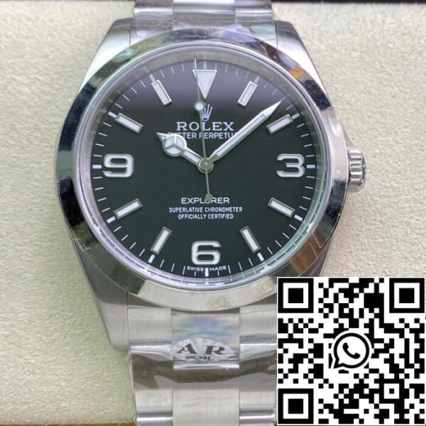 2 72 ab5cac48 91b6 49f3 9ae2 4cd5d7b5a866 Rolex Explorer M214270-0003 39MM 1:1 Best Edition AR Factory Quadrante Nero