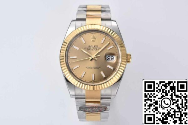 2 73 30c77356 7d77 4cea bf7f e0752354a12e Rolex Datejust 41MM M126333-0009 1:1 Best Edition Clean Factory Quadrante Oro