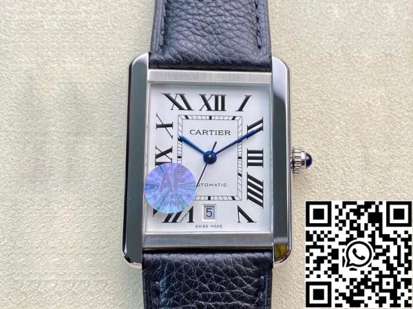 2 73 34683297 a64e 4521 985f 0bf58ded12a9 Cartier Tank WSTA0029 1:1 Best Edition AF Factory Valkoinen Dial