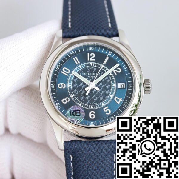 2 73 69020af7 078c 4db6 b21a 5fdc372d99d5 Patek Philippe Calatrava 6007A-001 1:1 Best Edition GS Factory kék számlap