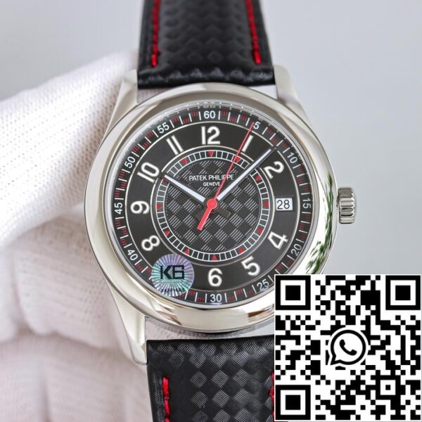 2 74 1d5aee20 c759 4a61 bd27 14a1c478c3b8 Patek Philippe Calatrava 6007G-010 1:1 Best Edition GS Factory Black Dial