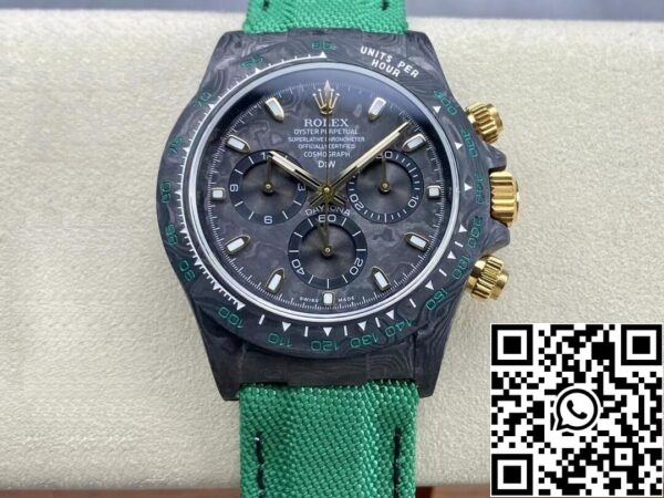 2 74 bd020da1 6311 4e17 9917 1f0732ce85ff Rolex Daytona Cosmograph 1:1 Best Edition Noob Factory Diw Custom Version Correa Verde Oscuro