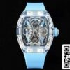 2 74 ffe5da2b c847 444e 8b21 61dbe764a957 Richard Mille RM053-02 Tourbillon 1:1 Beste Edition RM Factory Blaues Gummiband