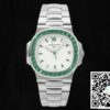 2 75 5aa4ba1d 1e8c 48d3 bf1d 2e9ce40897c6 Patek Philippe Nautilus 5711 1:1 Best Edition GR Factory Diamond-Set White Dial