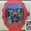 2 76 2343bdb4 a748 4d5b b0e5 ebb6d605397f Richard Mille RM12-01 Tourbillon 1:1 Best Edition RM Factory Caixa em fibra de carbono vermelha