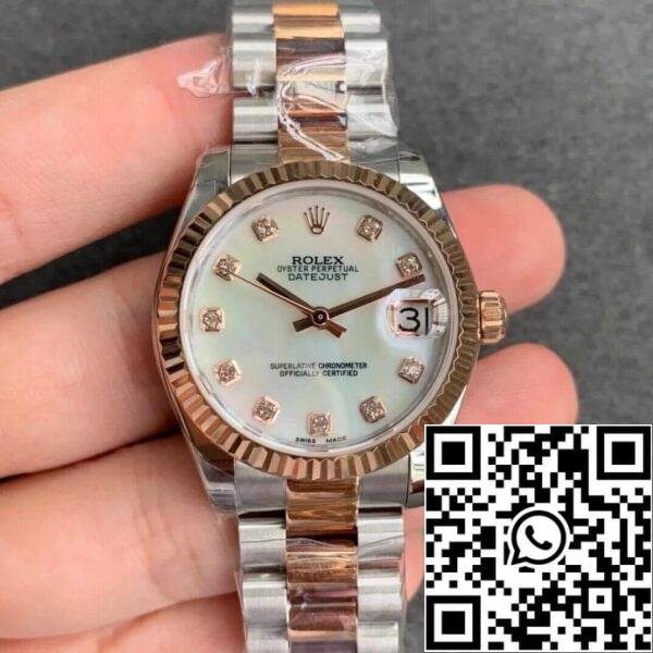 2 76 b5267b42 ca47 467e ae99 17bed346a8f8 Rolex Datejust M278271-0025 1:1 Best Edition GS Factory Diamond-set Dial