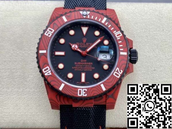 2 77 1e2b417a e28a 4431 8dcc bb15de0329bd Rolex Submariner 1:1 Best Edition VS Fabrieks Red Carbon Fiber Case