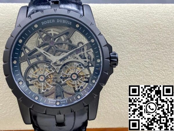 2 77 b5b69d31 72be 4e93 bd20 450be6c68ac4 Roger Dubuis Excalibur RDDBEX0364 1:1 Mejor Edición YS Factory Tourbillon Esqueleto Esfera