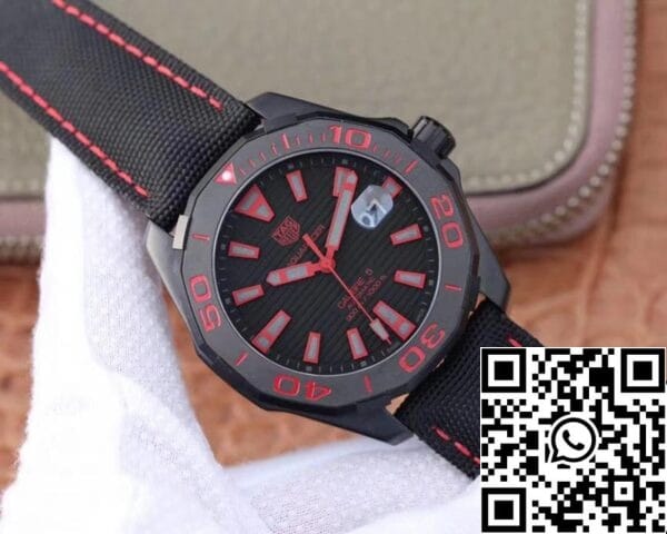 2 77 e747167a e1a4 4630 8e84 e5c4dbd91c36 Tag Heuer Aquaracer WAY208C.RHZ4937 1:1 Best Edition V6 Factory Black Dial Zwitserse