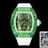 2 77 e8b67c11 8805 4825 a073 037f558f6039 Richard Mille RM 56-01 Tourbillon 1:1 Best Edition RM Factory Caixa verde transparente