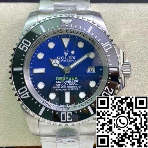 2 786 Rolex Deepsea Sea-Dweller 116660 "D-BLUE" AR Factory 1:1 Best Edition svájci ETA3135 kék/fekete számlapú Rolex Deepsea Sea-Dweller 116660 "D-BLUE" AR Factory 1:1 Best Edition kék/fekete számlap