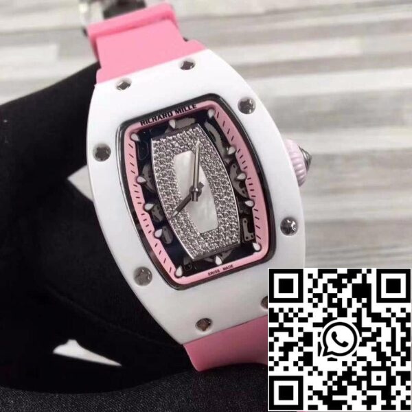 2 790 Richard Mille RM07 1:1 Best Edition Swiss ETA6T51 Mostrador vermelho com diamantes