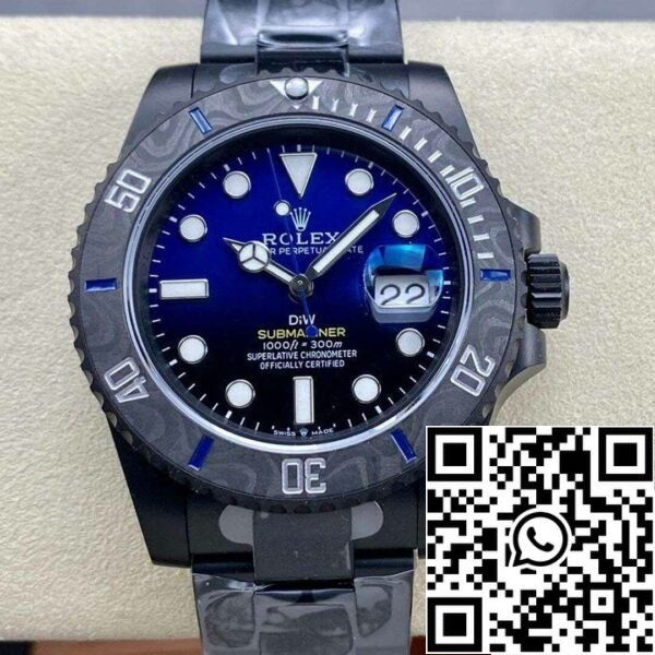 2 79 475d076c b05d 4cf9 9d13 edb982193aeb Rolex Submariner 1:1 Best Edition VS Factory kék színárnyalatú számlapja