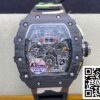 2 79 52ceb95b 4a2f 41d7 bd2b 5a4f60d989f6 Richard Mille RM-011 1:1 Meilleure édition KV Factory V2 Bracelet en fibre de carbone camouflage