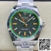 2 7 0a0e7faf 7b70 4ce1 a1ca 2261e8e3a411 Rolex Milgauss 116400GV AR Factory 1:1 Best Edition svájci ETA3131 fekete számlapos számlapja