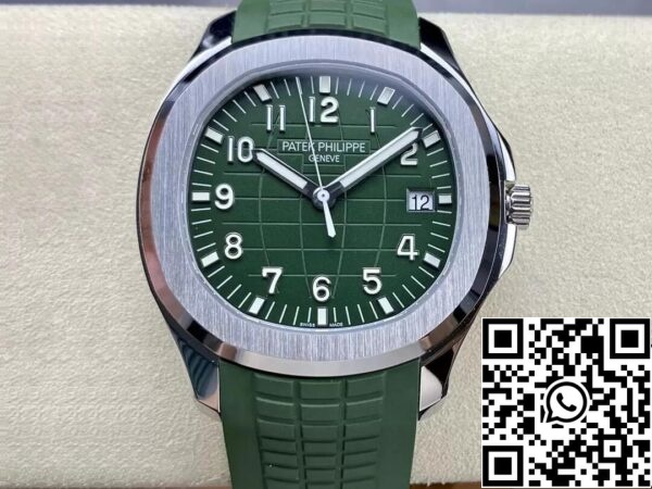 2 7 dc8975ff 6f76 480a 86ba 8bacff95c2e9 Patek Philippe Aquanaut 5168G-010 1:1 Best Edition 3K Factory V2 Version Green Dial