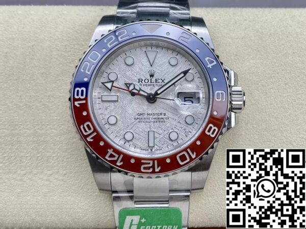 2 80 Rolex GMT Master II M126719blro-0002 1:1 Best Edition C+ Factory Meteorite Dial