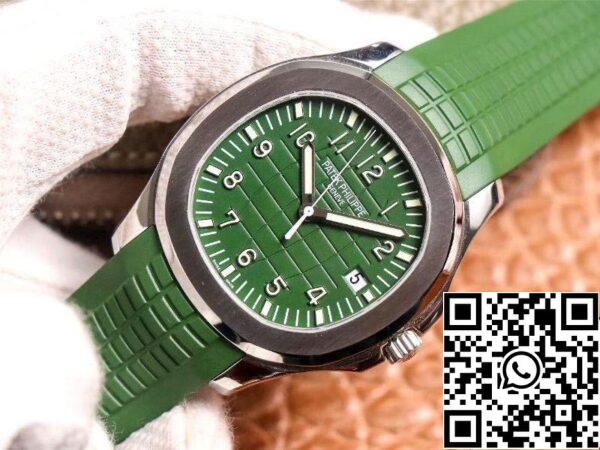 2 81 Patek Philippe Aquanaut 5168G 1:1 Best Edition ZF fabriek groene wijzerplaat Zwitserse Cal.324 SC